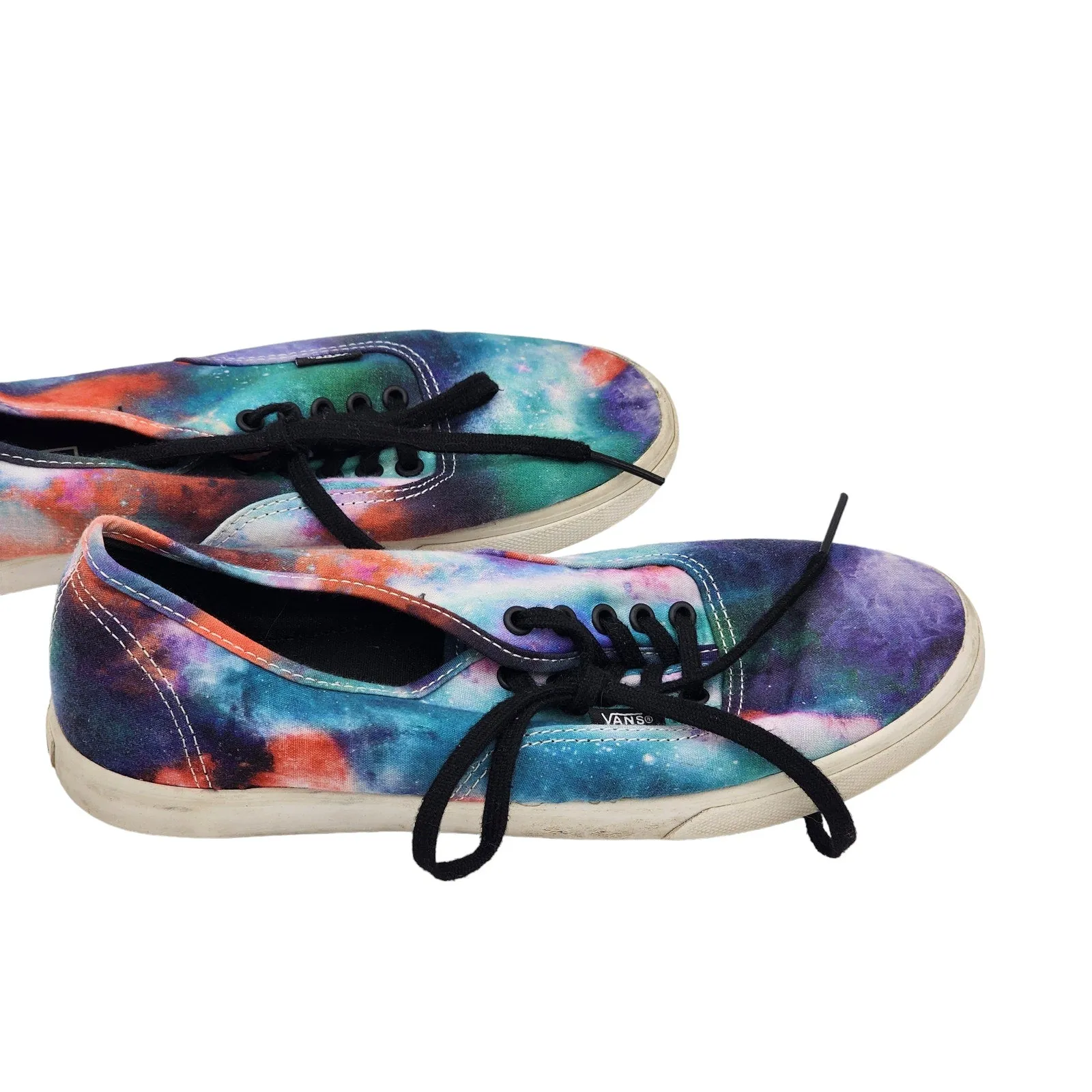 Vans Shoes Mens 7.5 Womens 9 Off Wall Galaxy Tie Dye Sneakers Low Top Skateboard