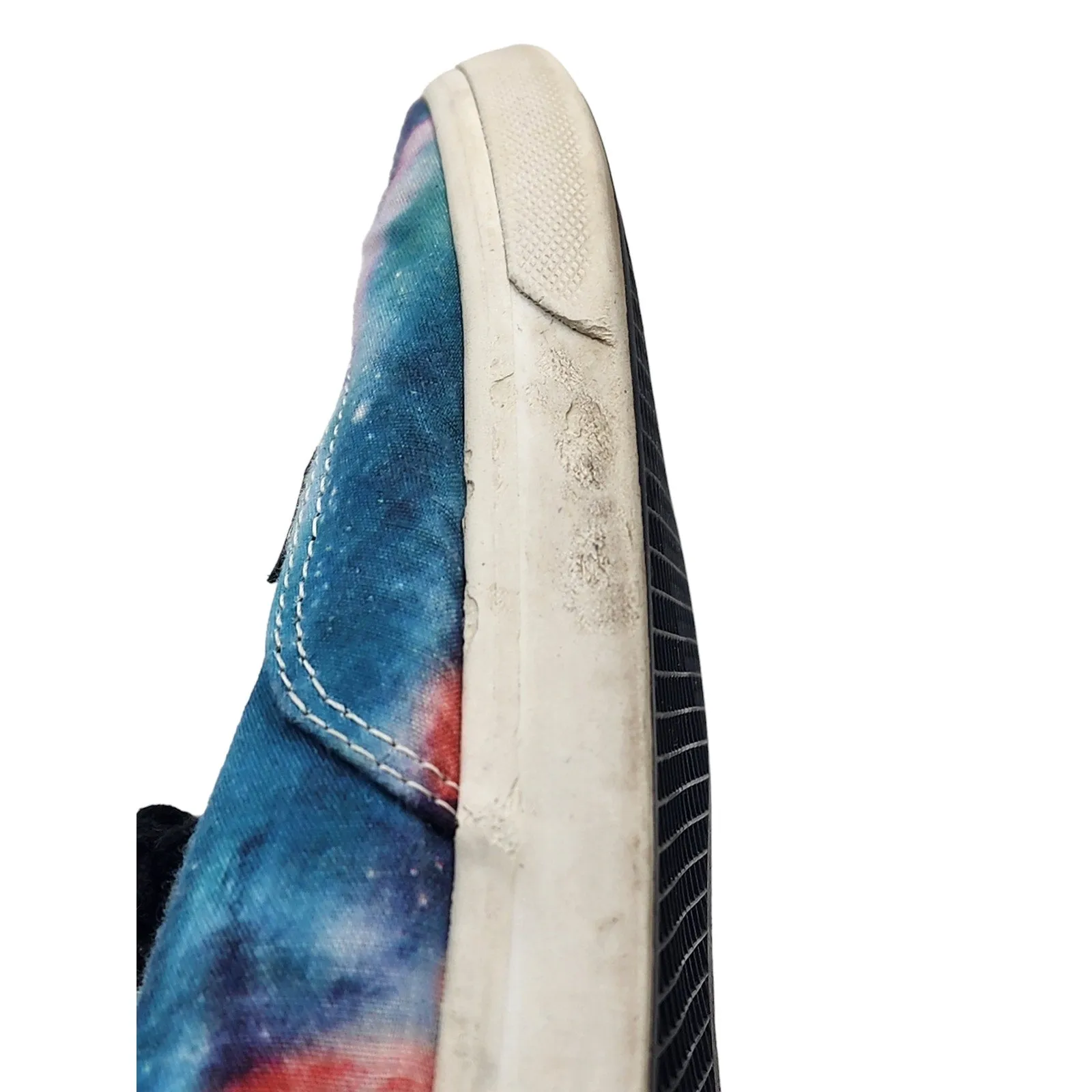 Vans Shoes Mens 7.5 Womens 9 Off Wall Galaxy Tie Dye Sneakers Low Top Skateboard