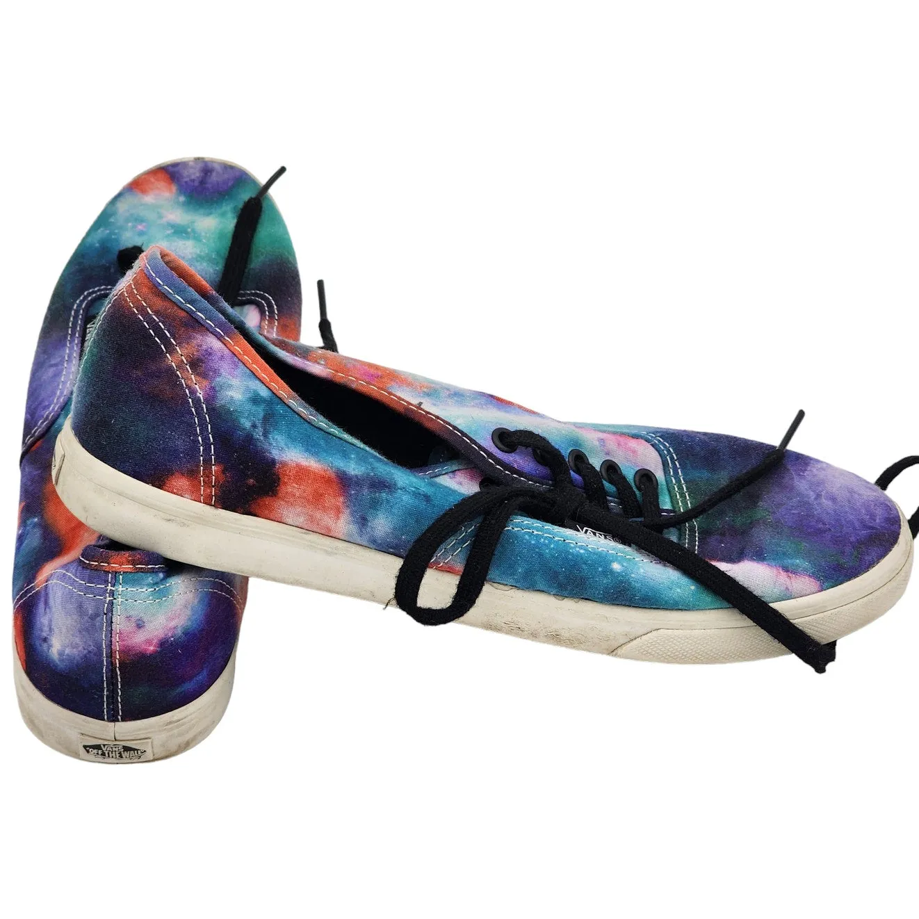 Vans Shoes Mens 7.5 Womens 9 Off Wall Galaxy Tie Dye Sneakers Low Top Skateboard