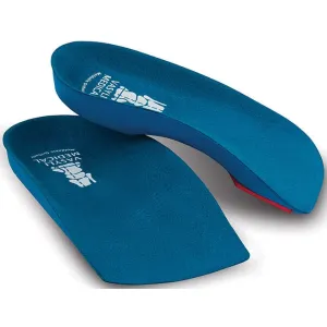 Vasyli Custom 3/4 Length Orthotic Blue