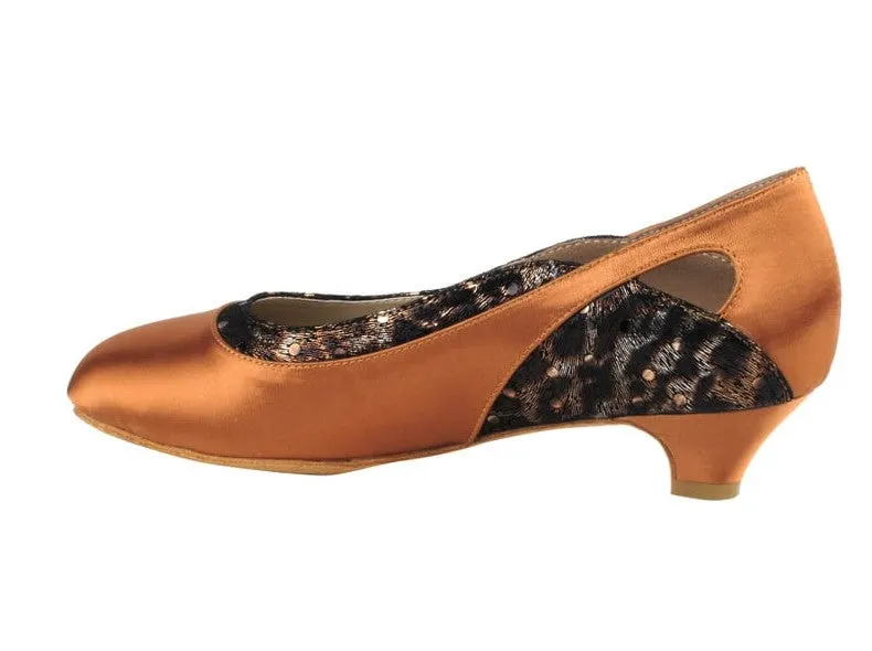 Very Fine Standard Ballroom Shoes with Contrast Design 5505 In Stock