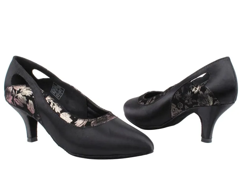 Very Fine Standard Ballroom Shoes with Contrast Design 5505 In Stock