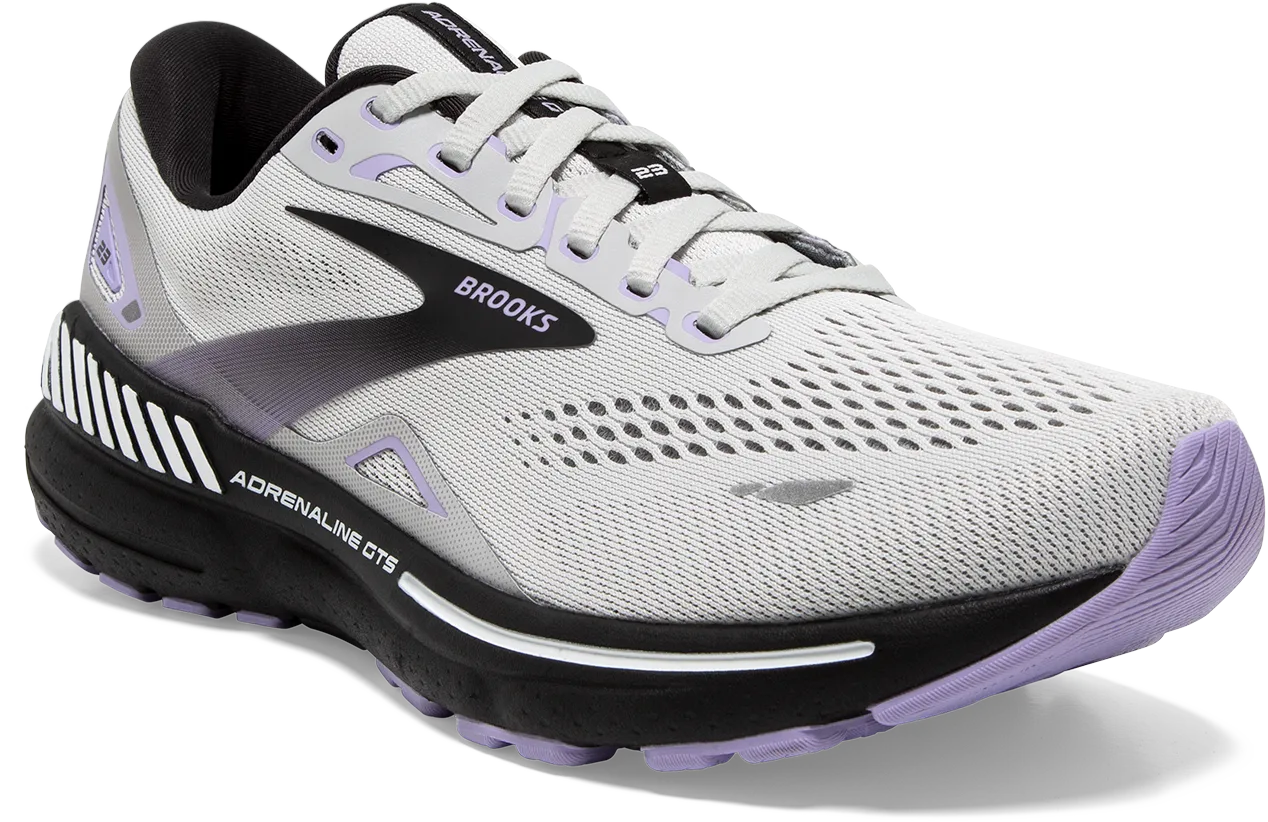 Women's Adrenaline GTS 23 WIDE (039 - Grey/Black/Purple)