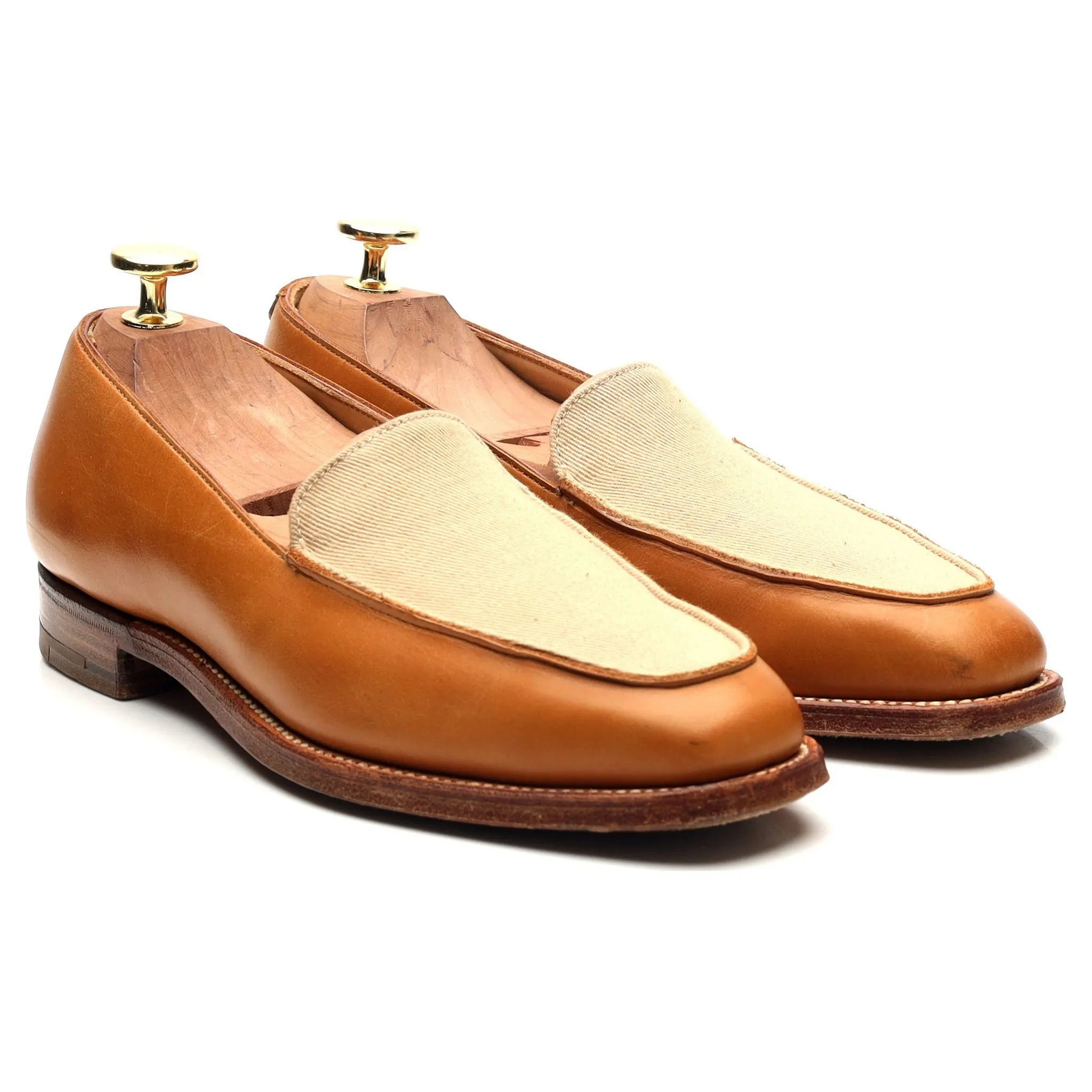 Women's 'Fulmer' Tan Brown Loafers UK 4 C