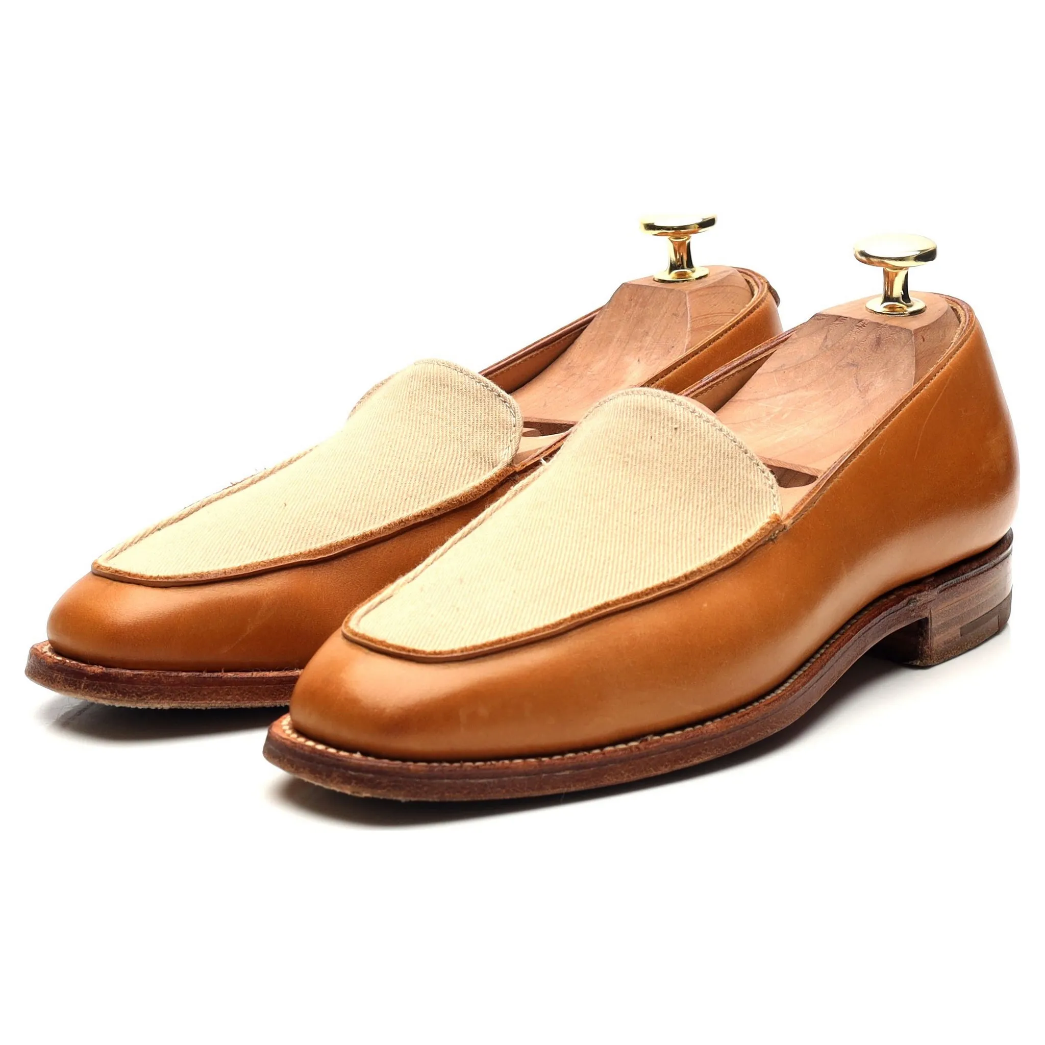 Women's 'Fulmer' Tan Brown Loafers UK 4 C