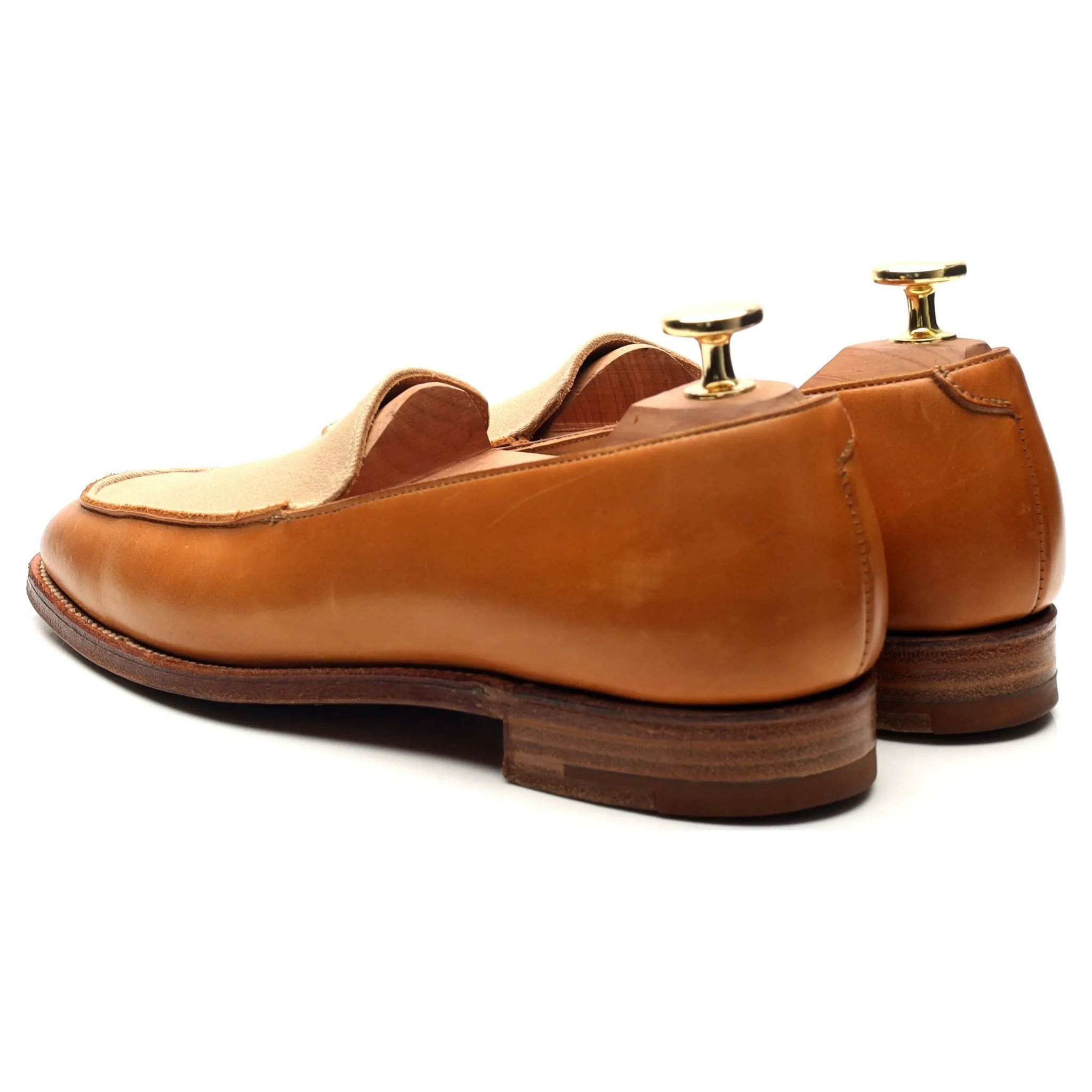 Women's 'Fulmer' Tan Brown Loafers UK 4 C